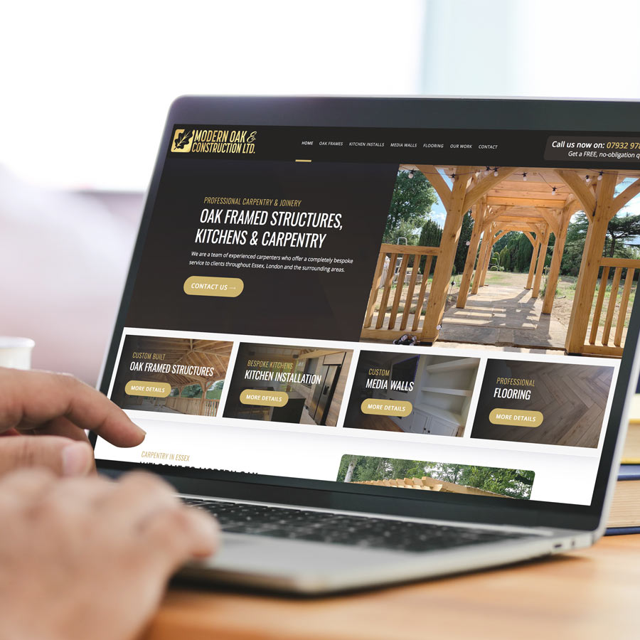 Business Website Design in Essex